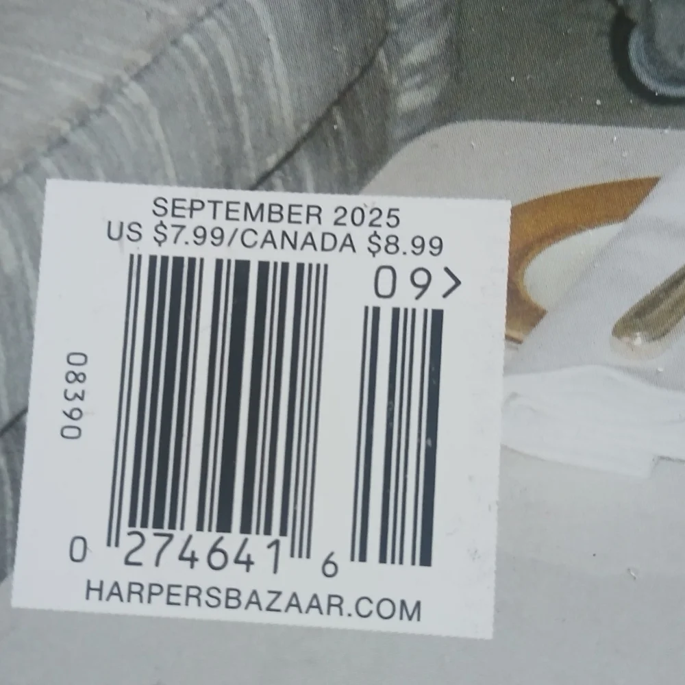 Harper's Bazaar USA Magazine September 2025 Dua Lipa Single Issue Pops Romantic